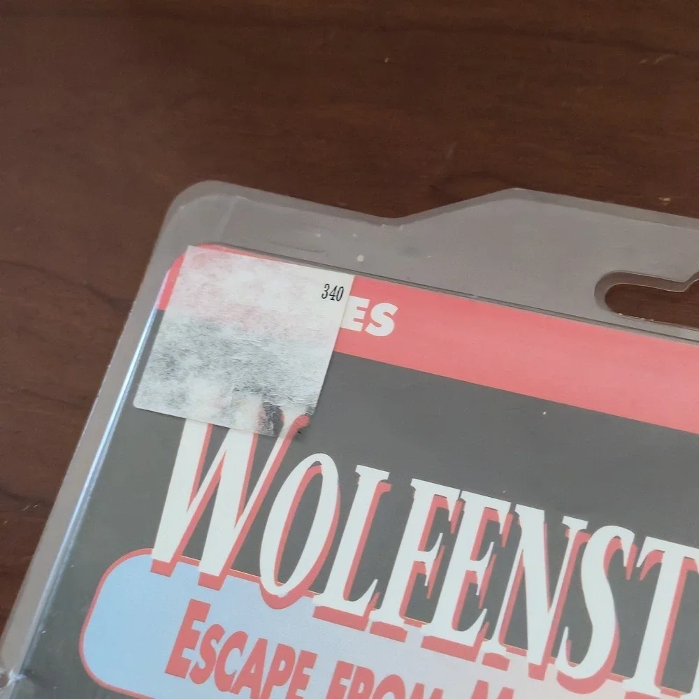 RARE Vintage Wolfenstein 3D Escape From Multilevel Castle Maze Floppy DOS Game